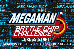 Mega Man Battle Chip Challenge - GameBoy Advance