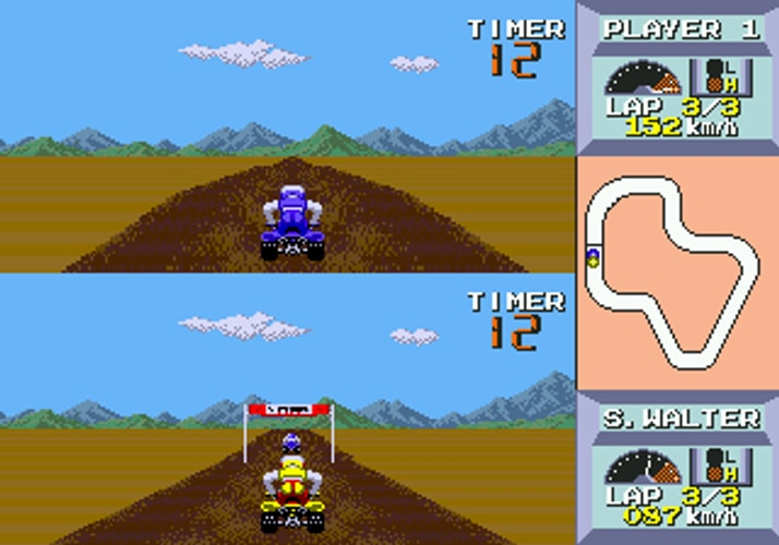 Quad Challenge - Sega Genesis - Retro Island Gaming