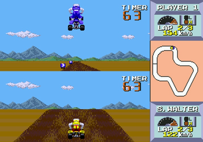 Quad Challenge - Sega Genesis - Retro Island Gaming
