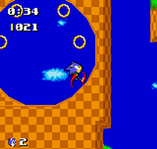 Sonic The Hedgehog: Pocket Adventure - Neo Geo Pocket Color