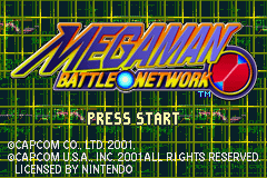 Mega Man Battle Network - GameBoy Advance