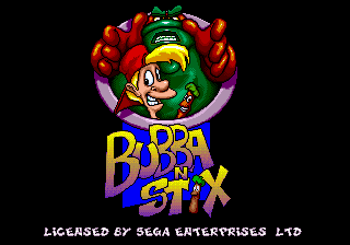 Bubba and Stix - Sega Genesis