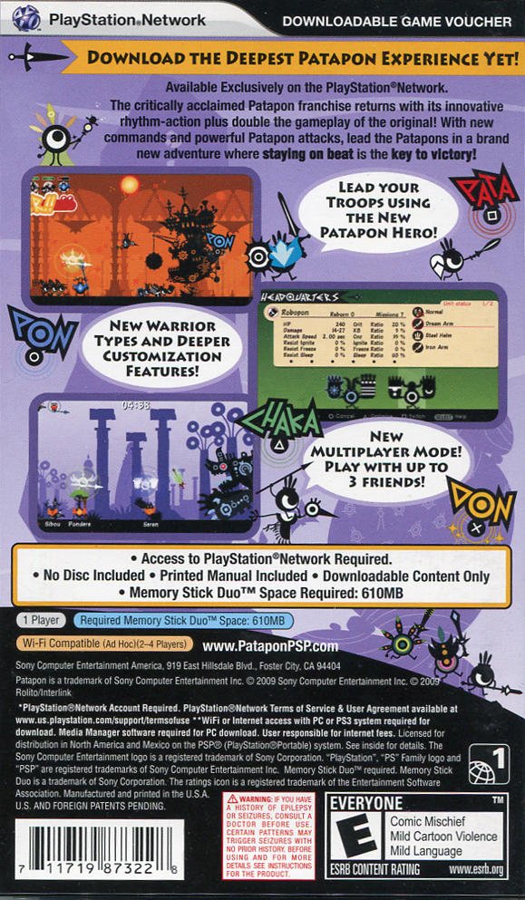 Patapon 2 - PSP