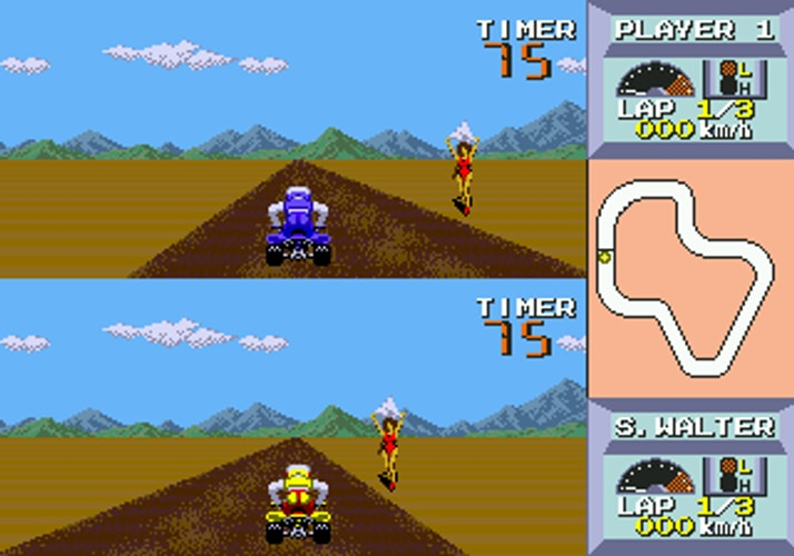 Quad Challenge - Sega Genesis - Retro Island Gaming