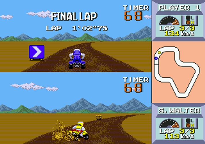 Quad Challenge - Sega Genesis - Retro Island Gaming