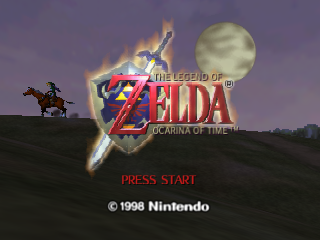 Zelda Ocarina of Time [Player's Choice] - Nintendo 64