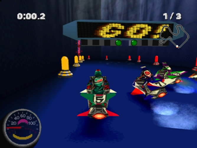 Jet Moto 2 [Greatest Hits] - Playstation