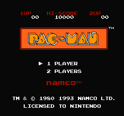 Pac-Man [Namco] - NES
