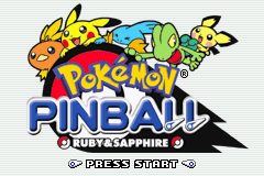 Pokemon Pinball Ruby and Sapphire - GameBoy Advance