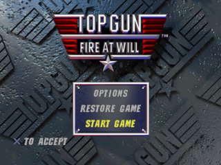 Top Gun Fire at Will - Playstation