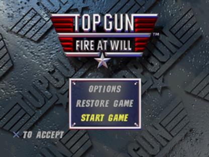 Top Gun Fire at Will - Playstation