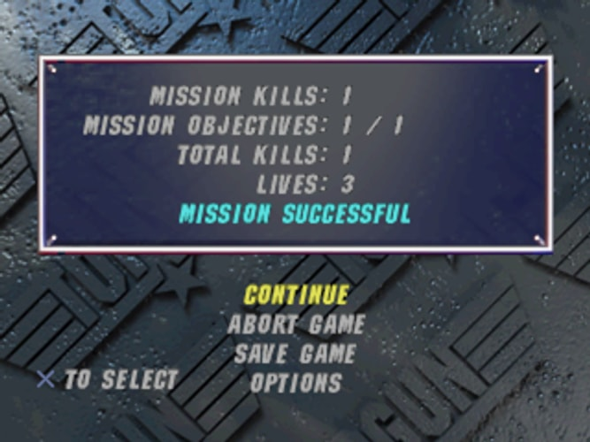 Top Gun Fire at Will - Playstation