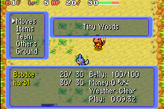Pokemon Mystery Dungeon Red Rescue Team - GameBoy Advance