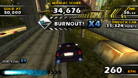 Burnout Dominator - PSP