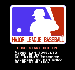 Major League Baseball - NES