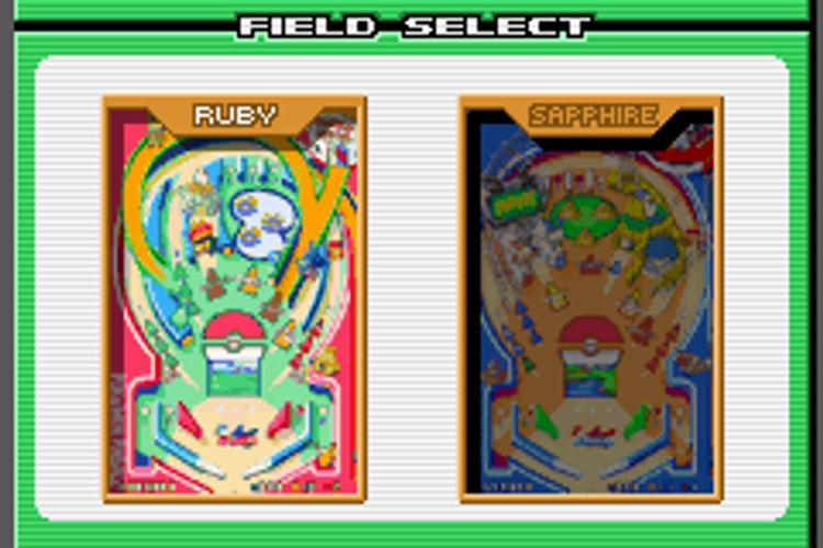 Pokemon Pinball Ruby and Sapphire - GameBoy Advance