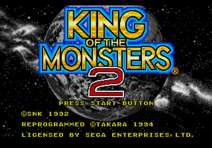 King of the Monsters 2 - Sega Genesis