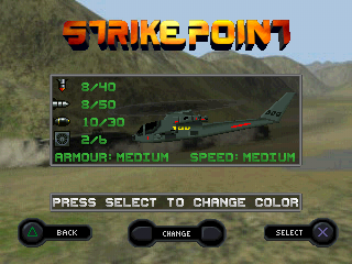 Strike Point - Playstation