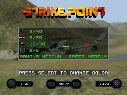 Strike Point - Playstation