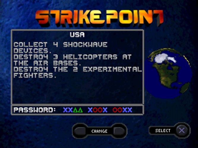 Strike Point - Playstation