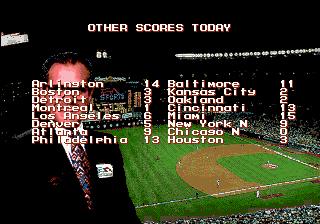 MLBPA Baseball - Sega Genesis