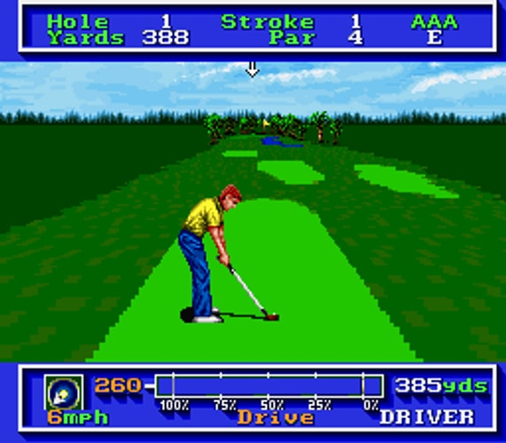 PGA Tour Golf - Super Nintendo - Retro Island Gaming