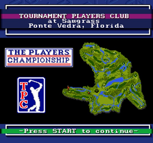 PGA Tour Golf - Super Nintendo - Retro Island Gaming