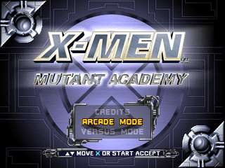 X-men Mutant Academy - Playstation