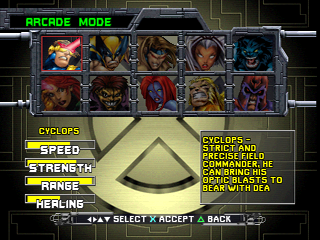 X-men Mutant Academy - Playstation