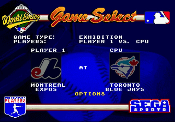 World Series Baseball - Sega Genesis - Retro Island Gaming
