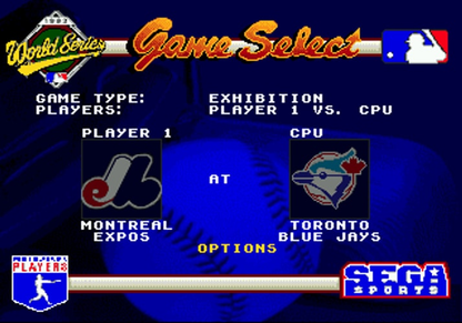 World Series Baseball - Sega Genesis - Retro Island Gaming