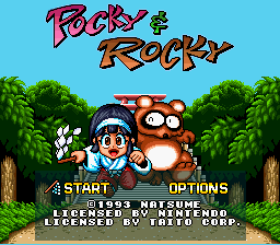 Pocky & Rocky - Super Nintendo