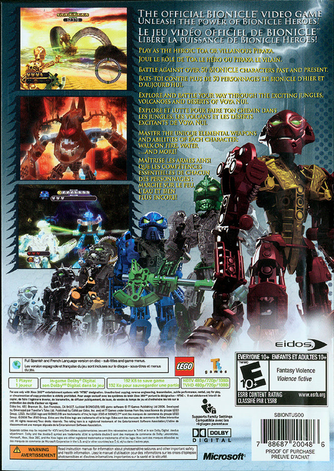 Bionicle Heroes - Xbox 360