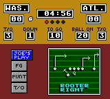 Joe Montana Football - Sega Game Gear
