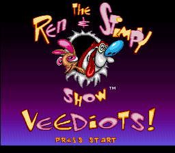 The Ren and Stimpy Show Veediots - Super Nintendo