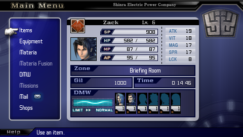 Crisis Core: Final Fantasy VII - PSP - Retro Island Gaming