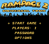 Rampage 2 - GameBoy Color