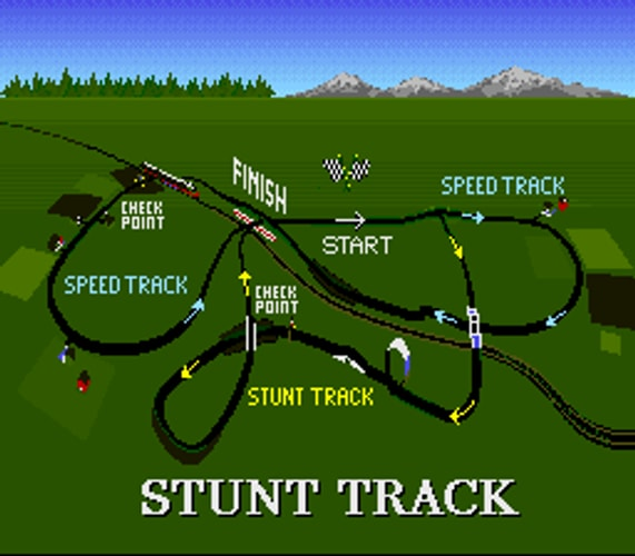 Race Drivin - Super Nintendo - Retro Island Gaming