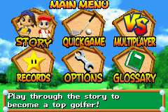 Mario Golf Advance Tour - GameBoy Advance - Retro Island Gaming