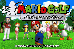 Mario Golf Advance Tour - GameBoy Advance - Retro Island Gaming