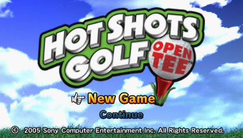 Hot Shots Golf Open Tee [Greatest Hits] - PSP