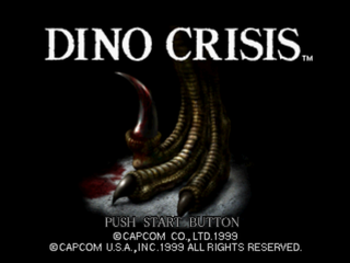Dino Crisis [2 Disc Edition] - Playstation