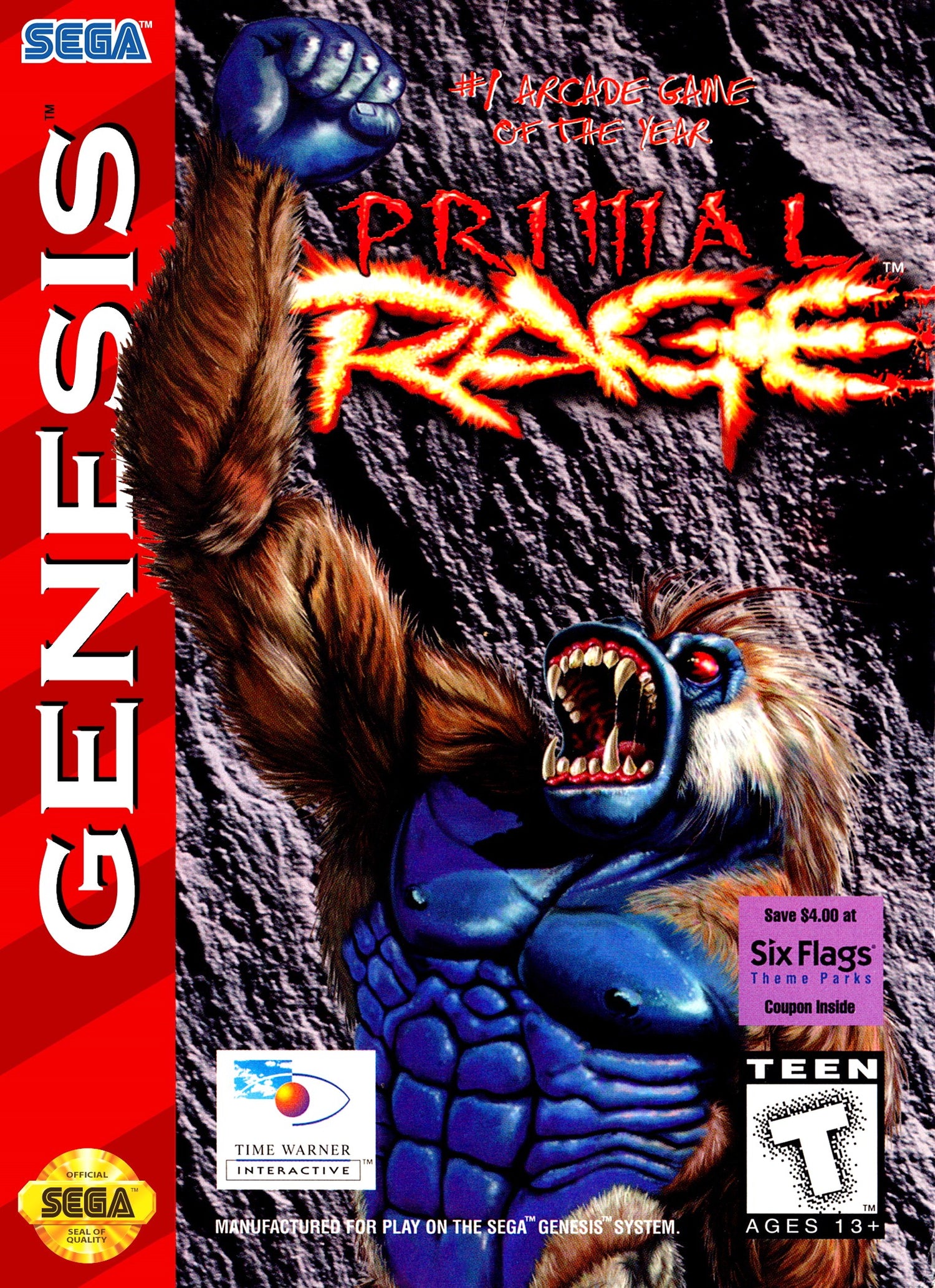Primal Rage - Sega Genesis