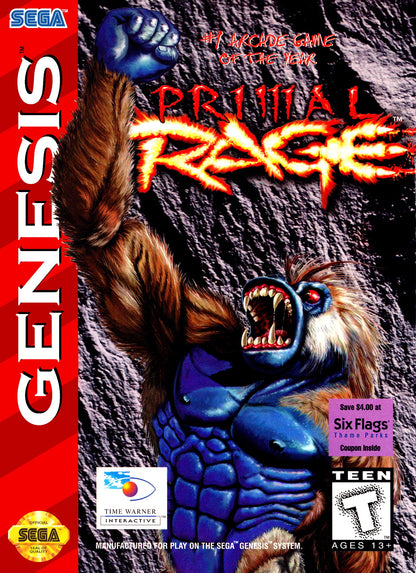 Primal Rage - Sega Genesis - Retro Island Gaming