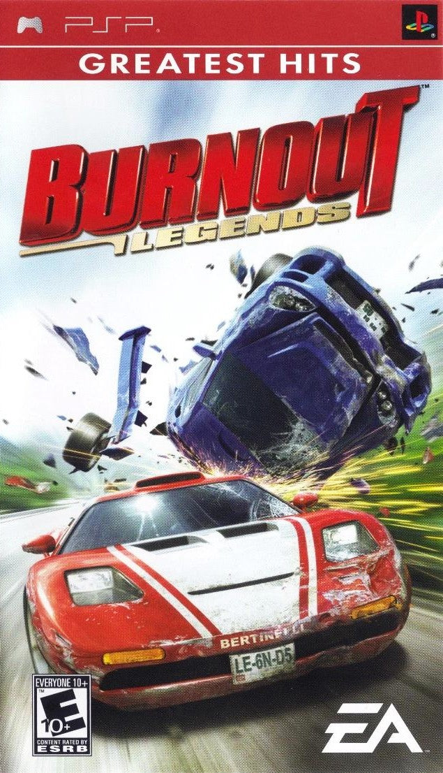 Burnout Legends [Greatest Hits] - PSP