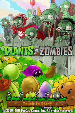 Plants vs. Zombies - Nintendo DS