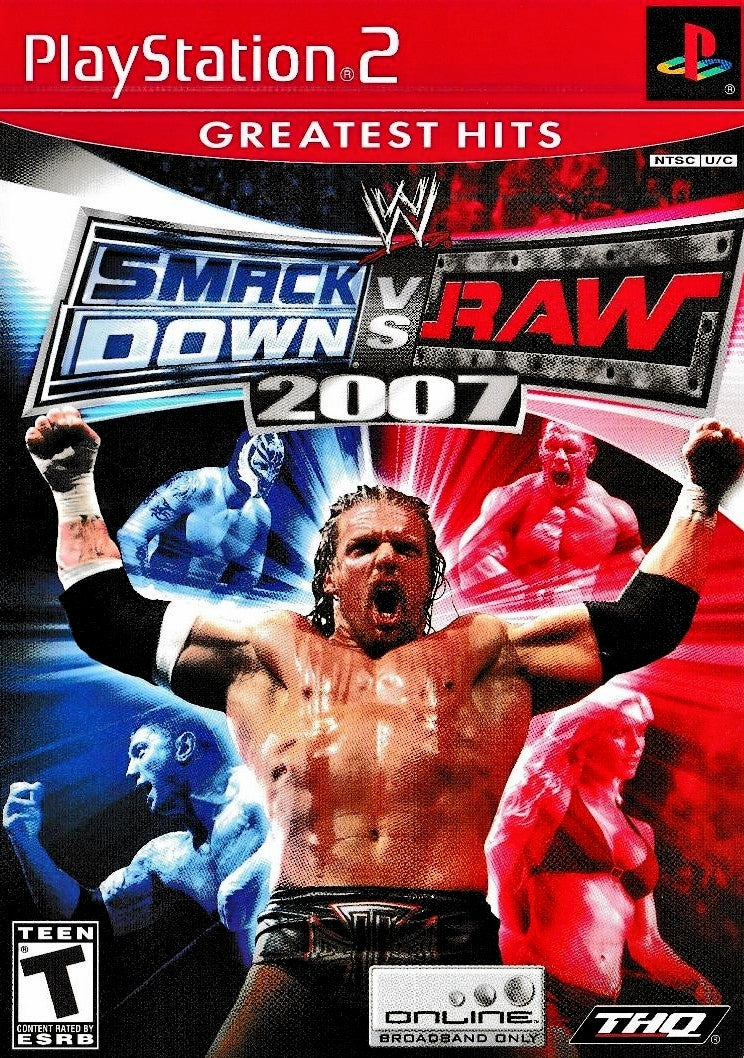 WWE Smackdown vs. Raw 2007 [Greatest Hits] - Playstation 2