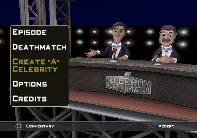 MTV Celebrity Deathmatch - Playstation 2
