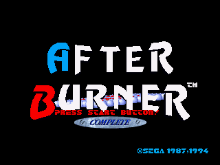 After Burner - Sega 32X
