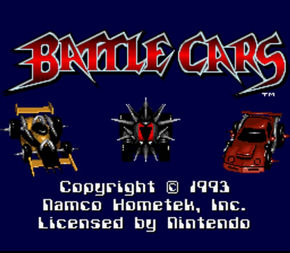 Battle Cars - Super Nintendo - Retro Island Gaming